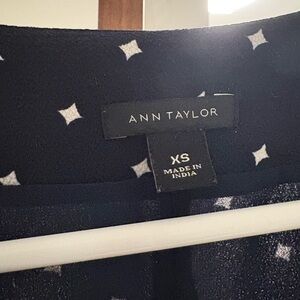 Ann Taylor Midnight blue wrap dress